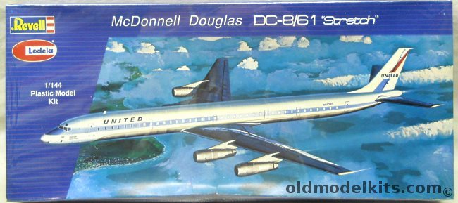 Revell 1/144 DC-8 Super 61  United Airlines - Lodela Issue, H270 plastic model kit